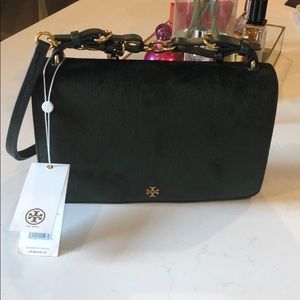 Tory Burch velvet shoulder bag